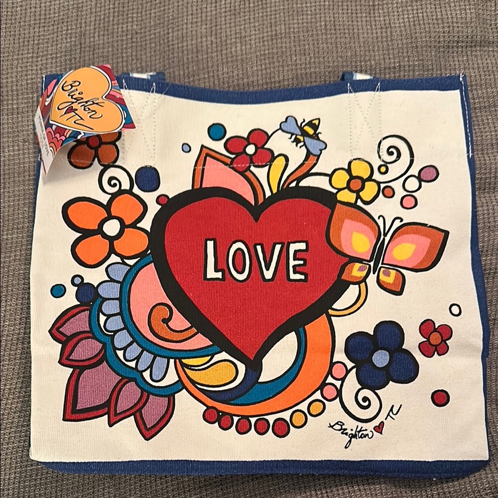 NEW Brighton Love Canvas Tote Bag